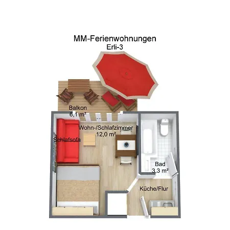 Haus Erli * 미텐발트