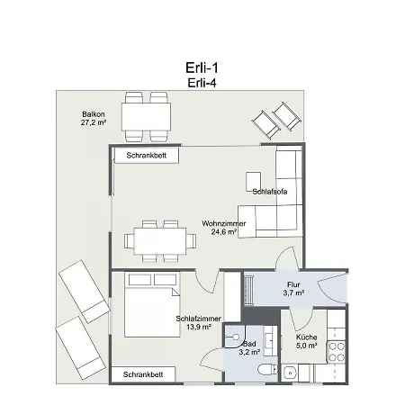 Haus Erli Apartmán *