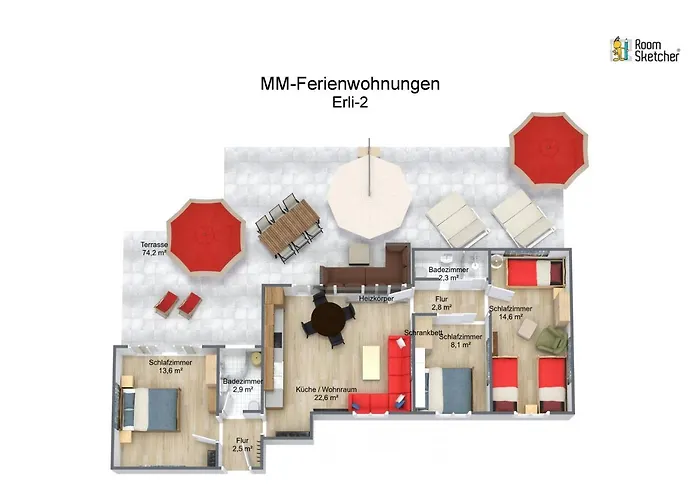 Lejlighed Haus Erli *