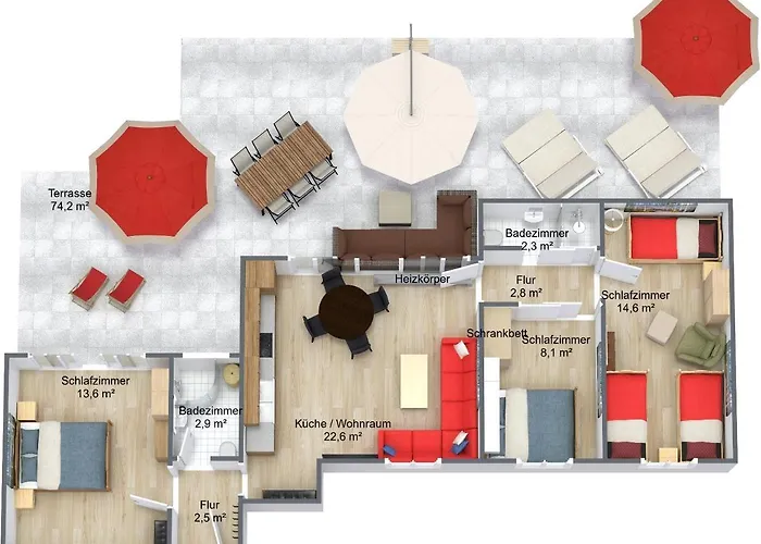 아파트 Haus Erli *